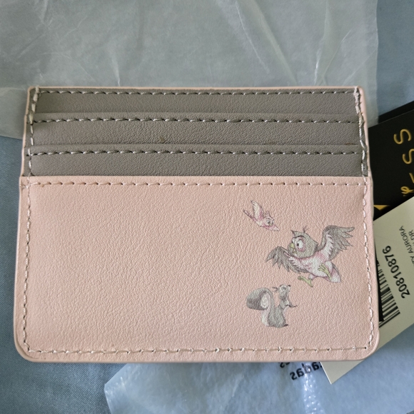 Loungefly Pink Floral Cardholder - Picture 3 of 4